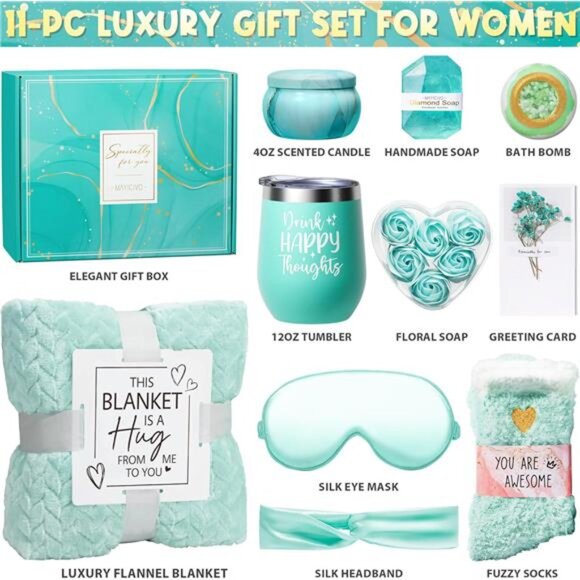 Birthday Gifts for Women Self Care Gifts Get Well Soon Gifts, Ocean Relaxing - Picture 3 of 7